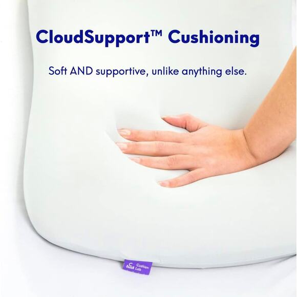 NEW C CUSHION LAB Deep Sleep Pillow, Patented Ergonomic Contour Design - Picture 5 of 7